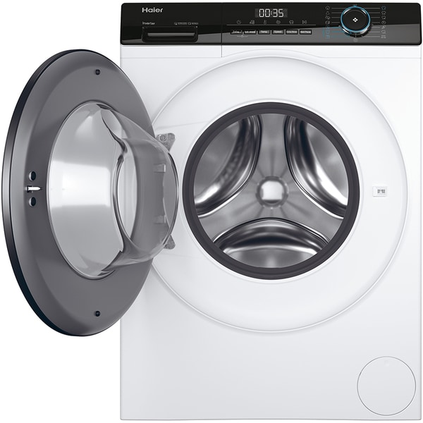 Masina de Spalat Rufe Frontala HAIER HW90-BP14939, Steam, 9 kg, 1400rpm, Clasa A, Alb