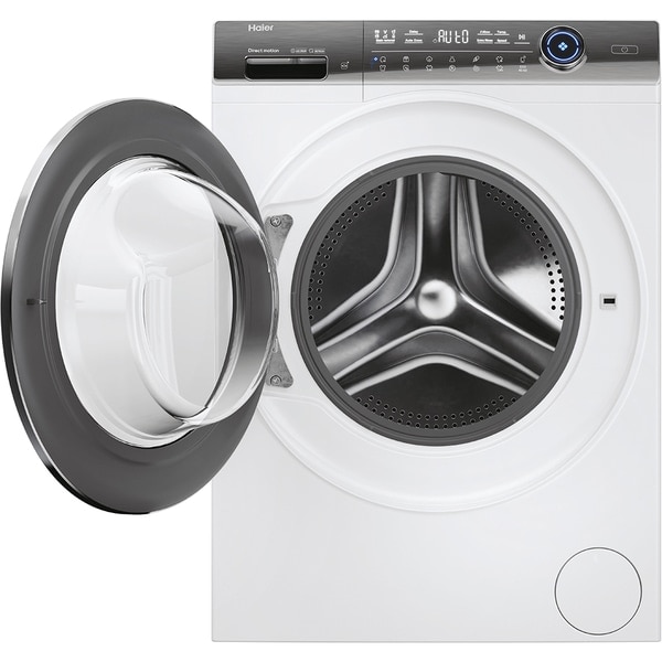 Masina de Spalat Rufe Frontala HAIER HW100-B14979, Steam, 9 kg, 1400rpm, Clasa A, Alb