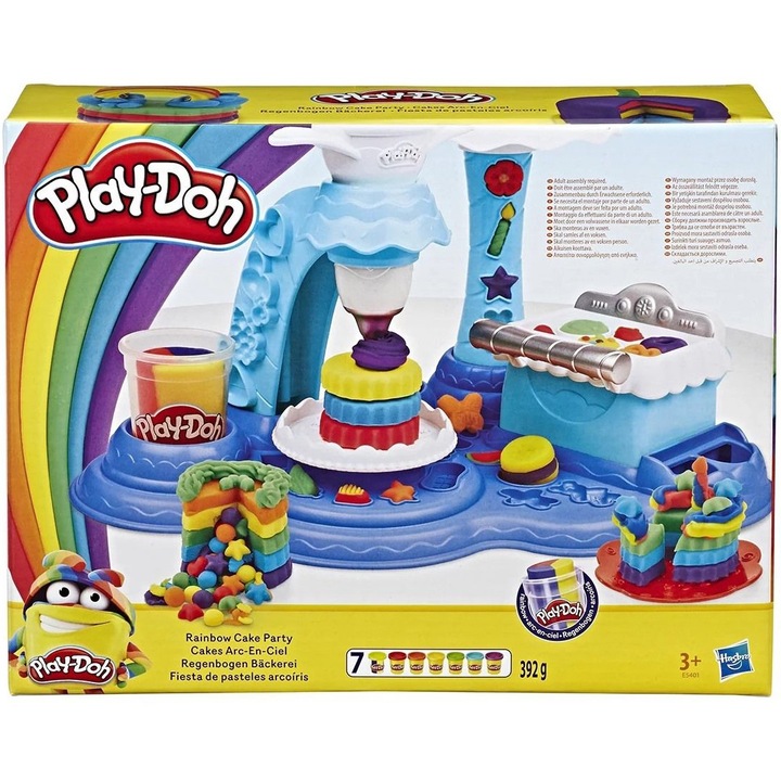 Play-Doh készlet - Rainbow Cake Party