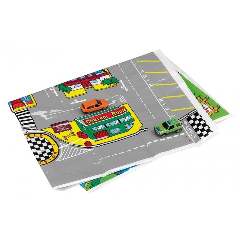 Set covoras pvc 66 x 84 cm cu doua masinute, Happy People