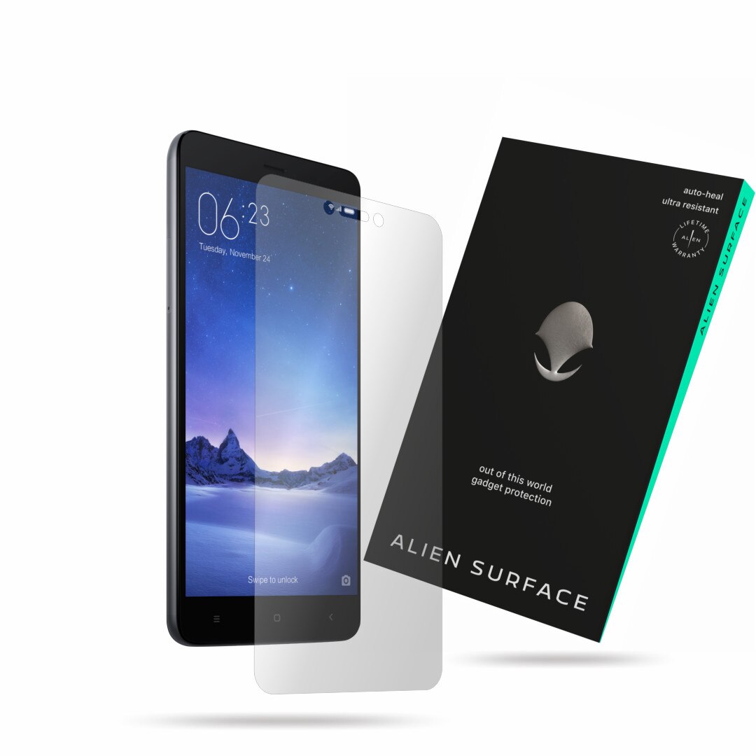 Folie Alien Surface, Xiaomi Redmi Note 4, protectie ecran