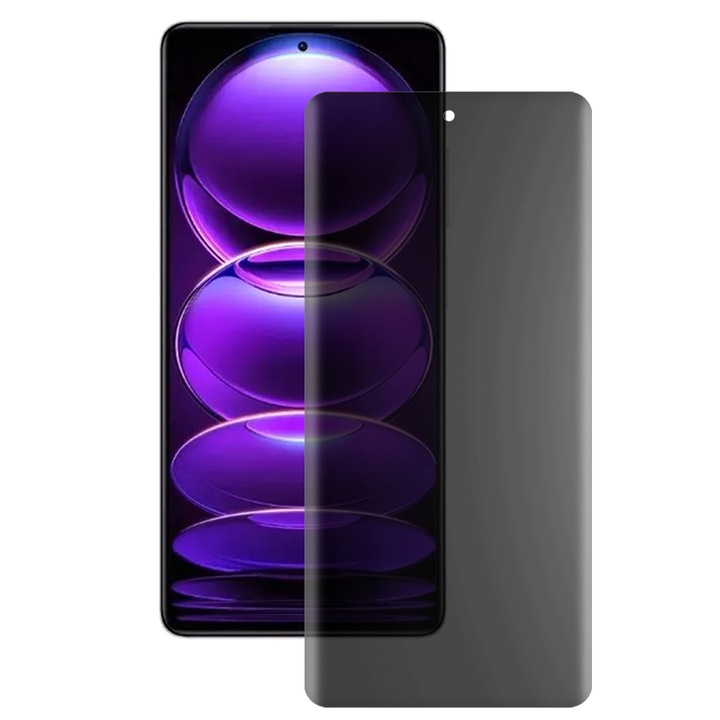 SILKASE matt adatvédő fólia Xiaomi Redmi Note 12 Pro-hoz, képernyővédő, szilikon