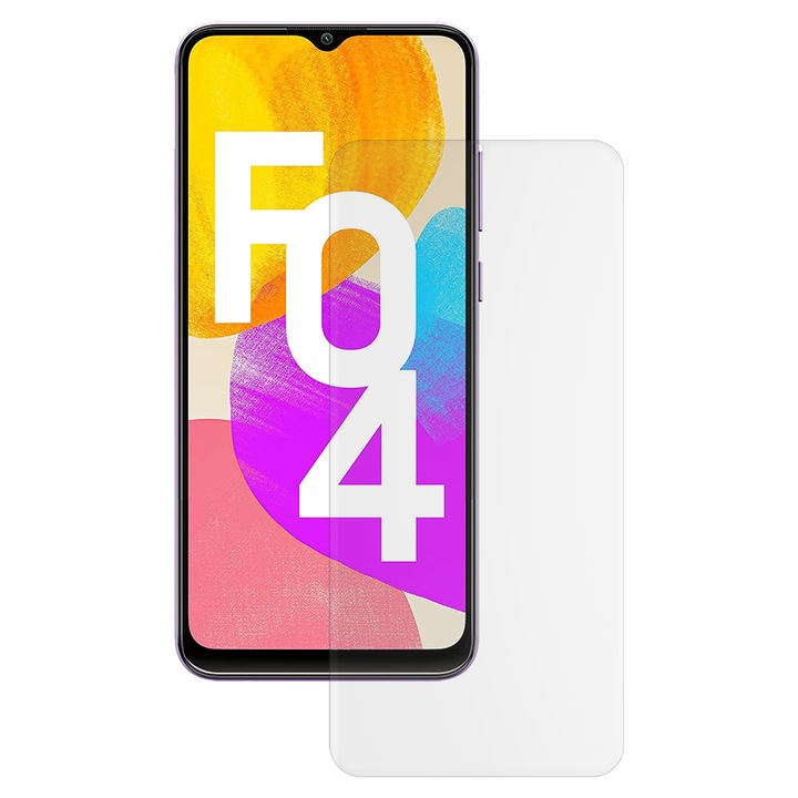 SILKASE matt fólia Samsung Galaxy F04-hez, képernyővédő, szilikon