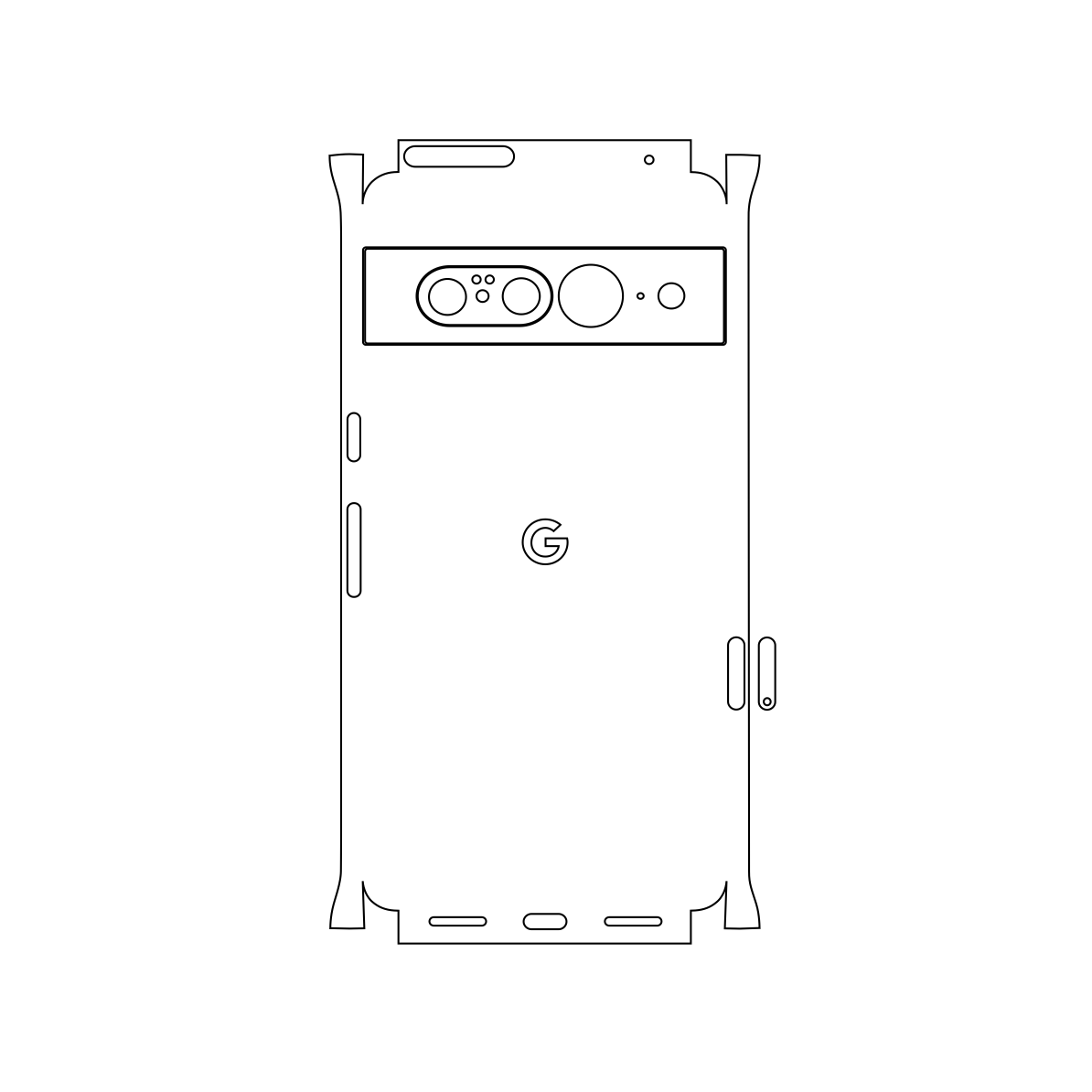 iSkinz Folie за Google Pixel 7 Pro - 360-градусов разрез от орехово ...