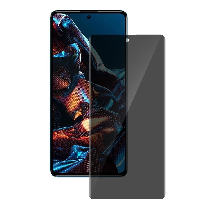 SILKASE adatvédelmi fólia Xiaomi Poco X5 Pro-hoz, képernyővédő, szilikon