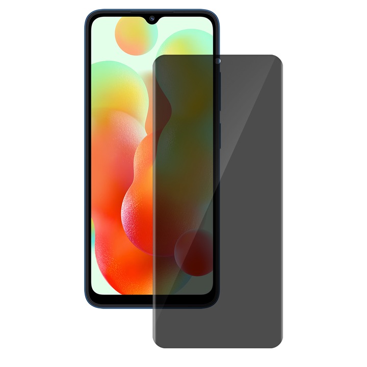 SILKASE adatvédelmi fólia Xiaomi Redmi 12C-hez, képernyővédő, szilikon