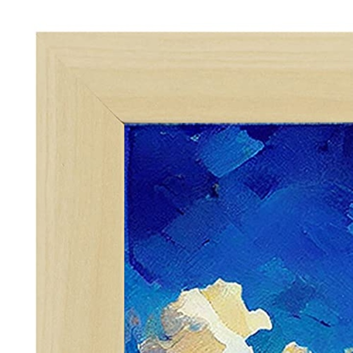 Poster decorativ, Nacnic, Rame bej, A4