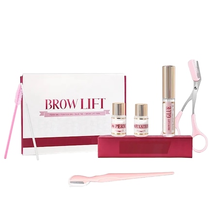 Kit laminare sprancene, Star Colors, Brow lift, profesional laminare sprancene, 7 buc