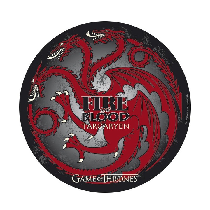 Подложка за мишка ABY Style Game Of Thrones, Targaryen Shape