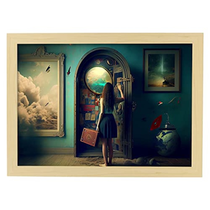 Tablou, Nacnic, Uses, Rame din lemn, A3, 102039-1-A3-CM-LW