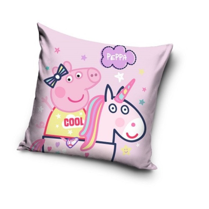 Perna Peppa Pig, Korrekt Web, Poliester, 40x40 cm, Multicolor
