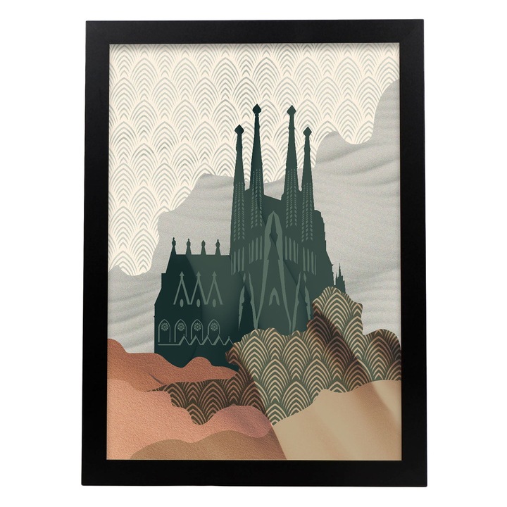 Tablou, Nacnic, Familia Sfanta, 17691-1-A4-SM