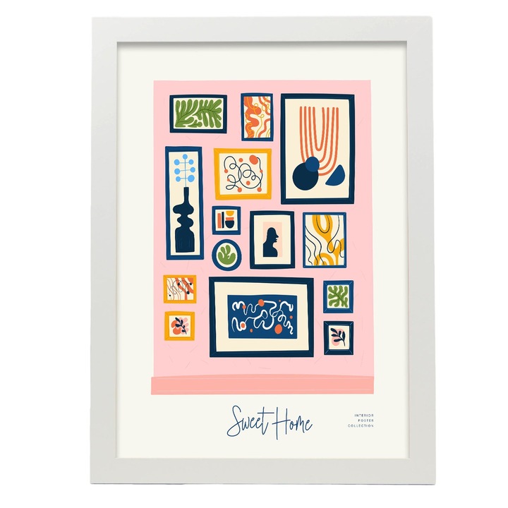 Poster Abstract Pop Art.