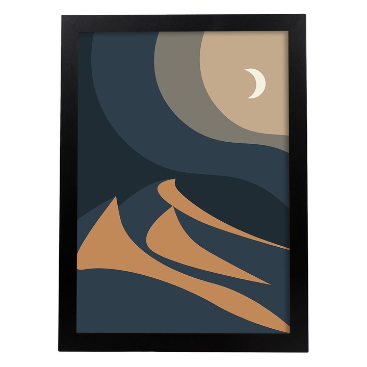 Tablou decorativ, Stil abstract, Dreptunghiular, Multicolor