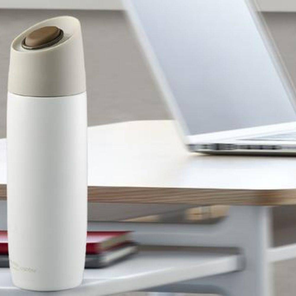 Termos, Asobu, Inox, 390ml, Alb - eMAG.ro