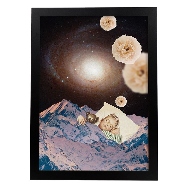 Tablou decorativ, Dreptunghiular, Cu ilustratie, Multicolor