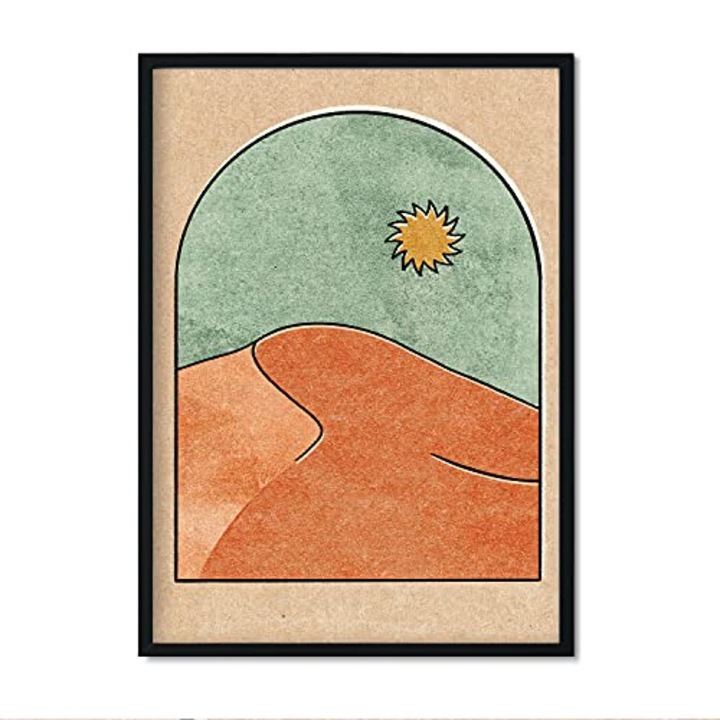 Tablou cu rama, Nacnic, Multicolor