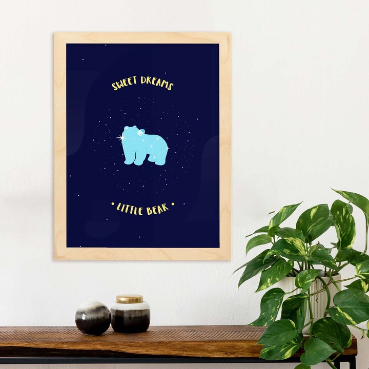 Tablou, Nacnic, Vise dulci, pentru iubitorii de animale, A4, 13078-1