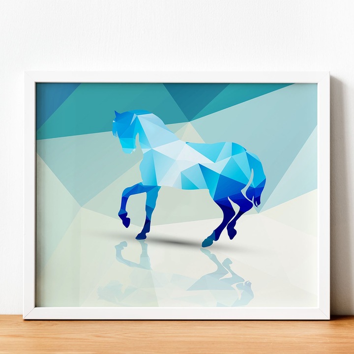 Tablou, Nacnic, geometric, cal colorat, A4, 11530-1