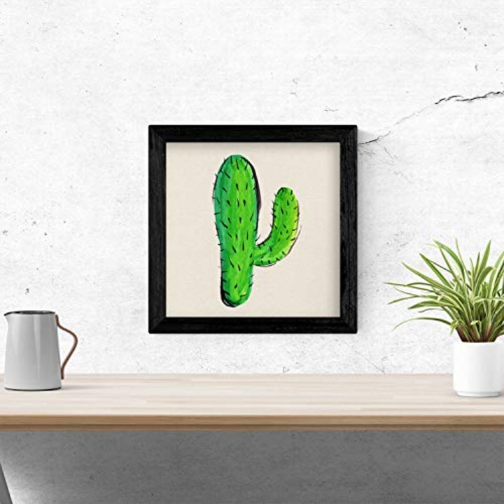 cactus ring Silver Botanical Cactus Solitaire Ring