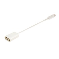 cablu adaptor otg usb20 a mama la apple lightning 8 pini tata pentru iphone is ipad ios 11 10 cm alb imagen 14_0_
0