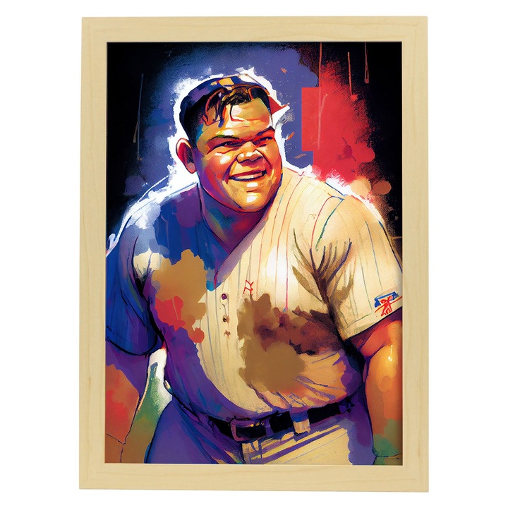 Poster de perete, Nacnic, Rame bej, A4