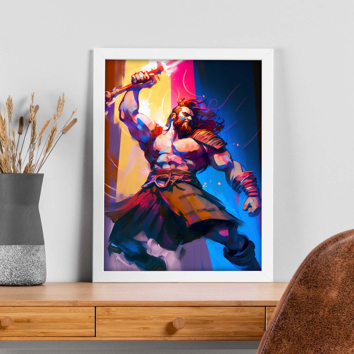 Poster de perete, Nacnic, Rame albe, A4