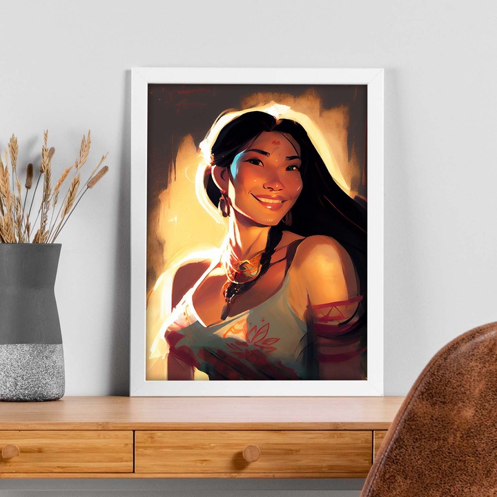 Poster de perete, Nacnic, Rame albe, A4