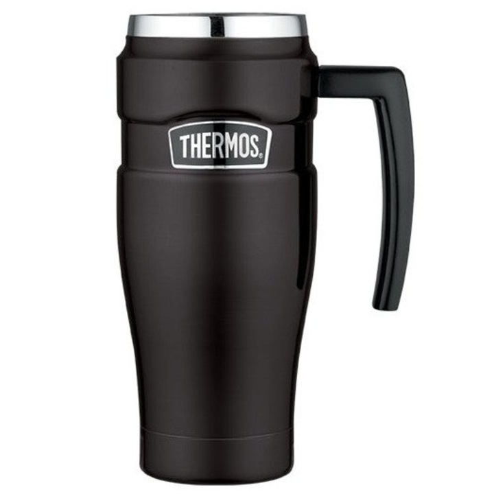 Termos, Hydro Flask, Thermos, 470ml, Negru