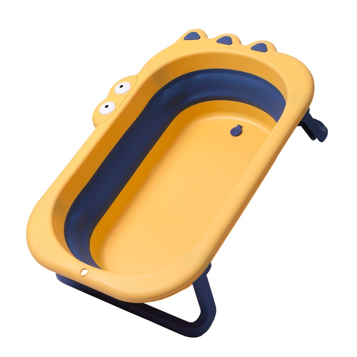 Cadita pliabila, Babyhood, Plastic/Silicon, Galben