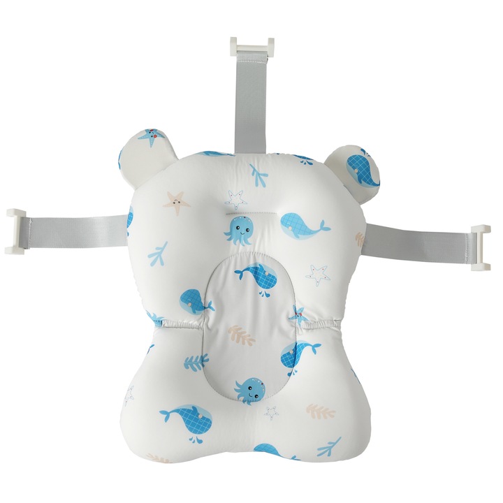 Suport cadita Sea World, Babyhood, Poliester, Alb