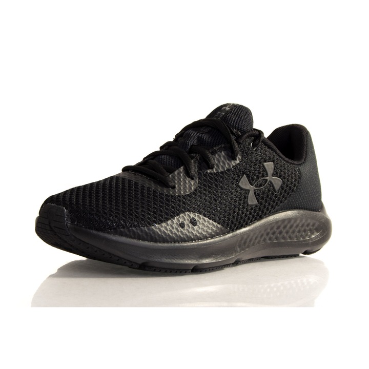 Adidasi sport, Under Armour, Textil, Spuma, Negru, 47
