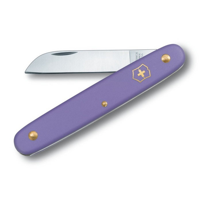 Briceag, Victorinox, Nylon/Otel inoxidabil, 6.5 cm, Mov/Argintiu