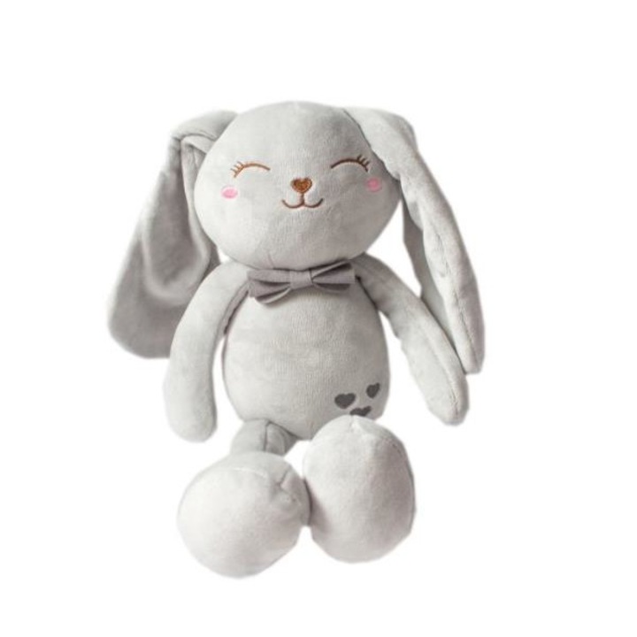 Plüss játék, Askao, szürke, 40 cm
