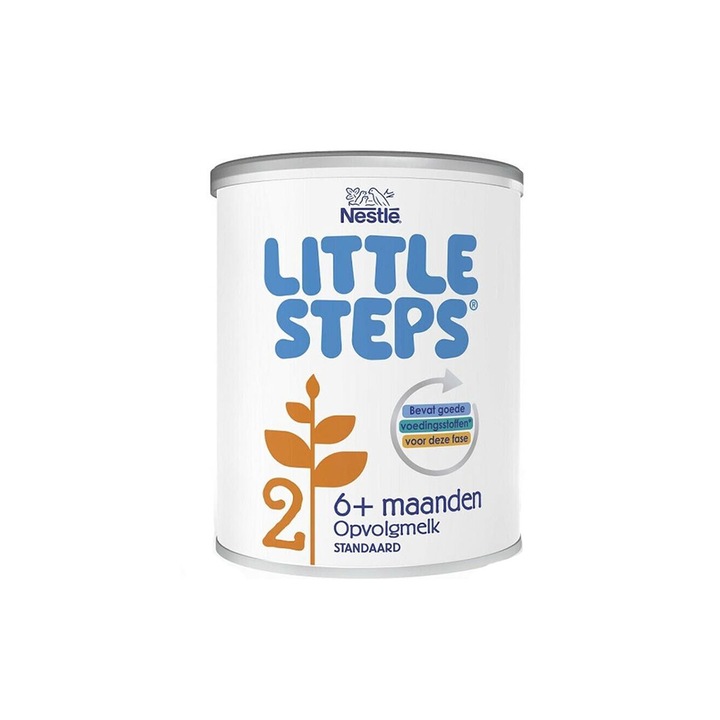 Lapte praf, de continuare, Little Steps 2, 800 g, 6+ luni, Nestle
