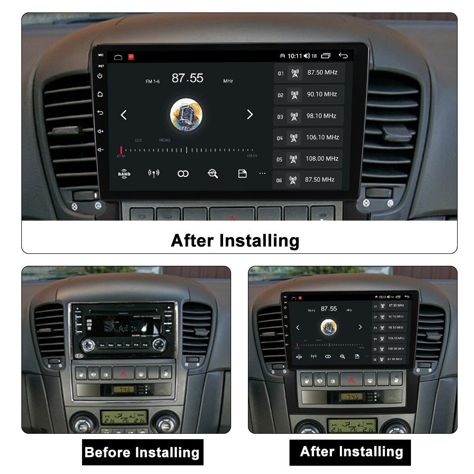 Специална навигация KIA Sorento 20022011, NAVIIT, Android 13