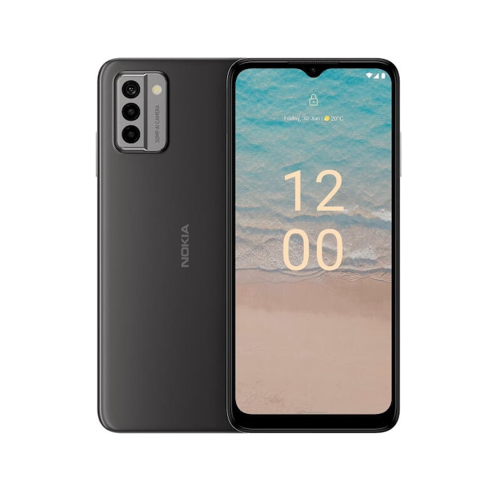 Смартфон Nokia G22, 4GB, 128GB, Meteor Gray
