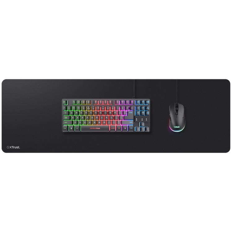 Mousepad gaming Trust GXT 758 XXL, Negru - eMAG.ro