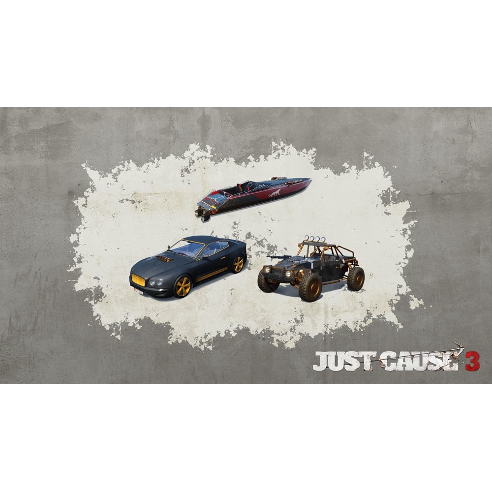 Just Cause 3 Per PC – Nuovo Sigillato Con Pacchetto RPG E Veicolo Armato Bloodhound