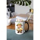 Cana personalizata cu imprimeu Stumble Guy - Explorer, Ceramica, 330 ml, Maner si interior Negru