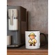 Cana personalizata cu imprimeu Stumble Guy - Explorer, Ceramica, 330 ml, Maner si interior Negru