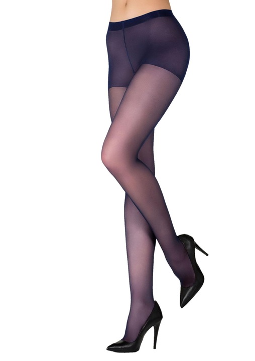 Dress dama, Marilyn, Poliamida/Elastan, 15 DEN, Albastru, Albastru