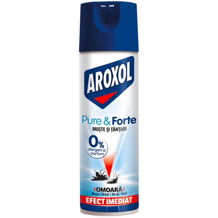 Спрей против мухи и комари Aroxol Pure&Forte, 300 мл