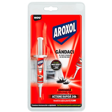 Insecticid gel impotriva gandacilor Aroxol, seringa, 5g