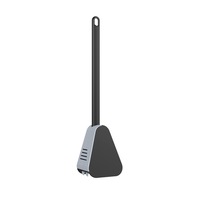 Perie WC, Smart Pulse, Silicon, Negru