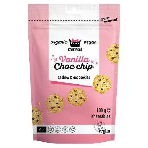 Mini cookies Vanilla Choc chip, 100 g