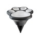 Lampa solara Wigry 06W L455 77001, Rabalux, negru
