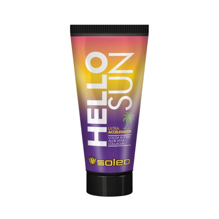 Крем за солариум, Soleo, Hello Sun Ultra Accelerator, 150 мл
