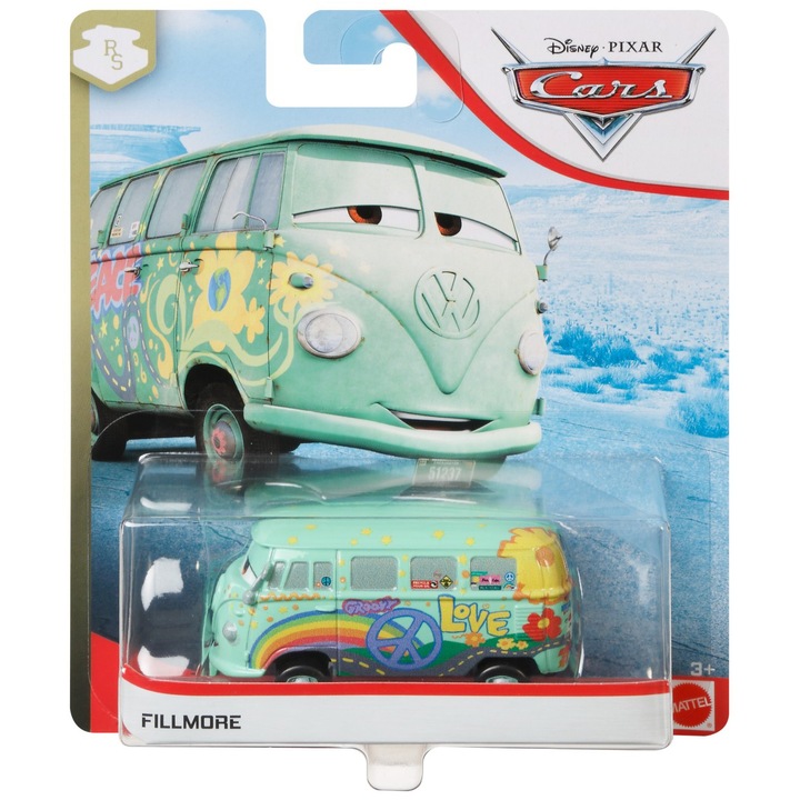 Количка Disney Cars 3 - Fillmore, 1:55