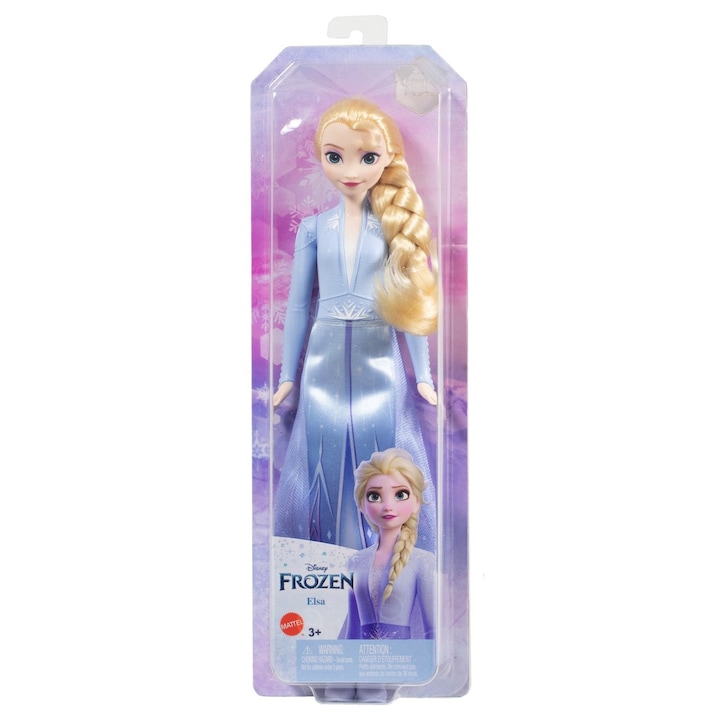 Papusa Disney Frozen - Elsa, 29 cm